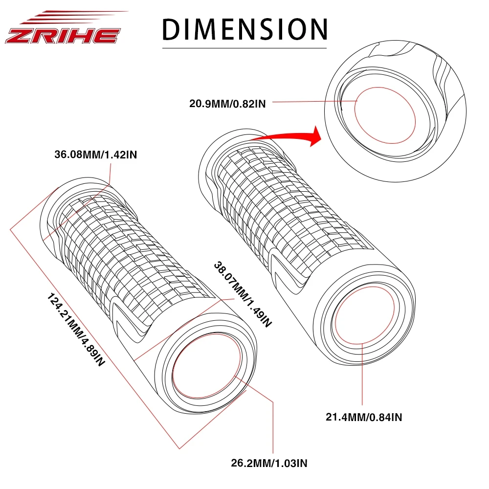 7/8 &quotCNC алюминиевые ручки для мотоцикла аксессуары Руль рукоятки Honda VFR400 NC30 1989 1992