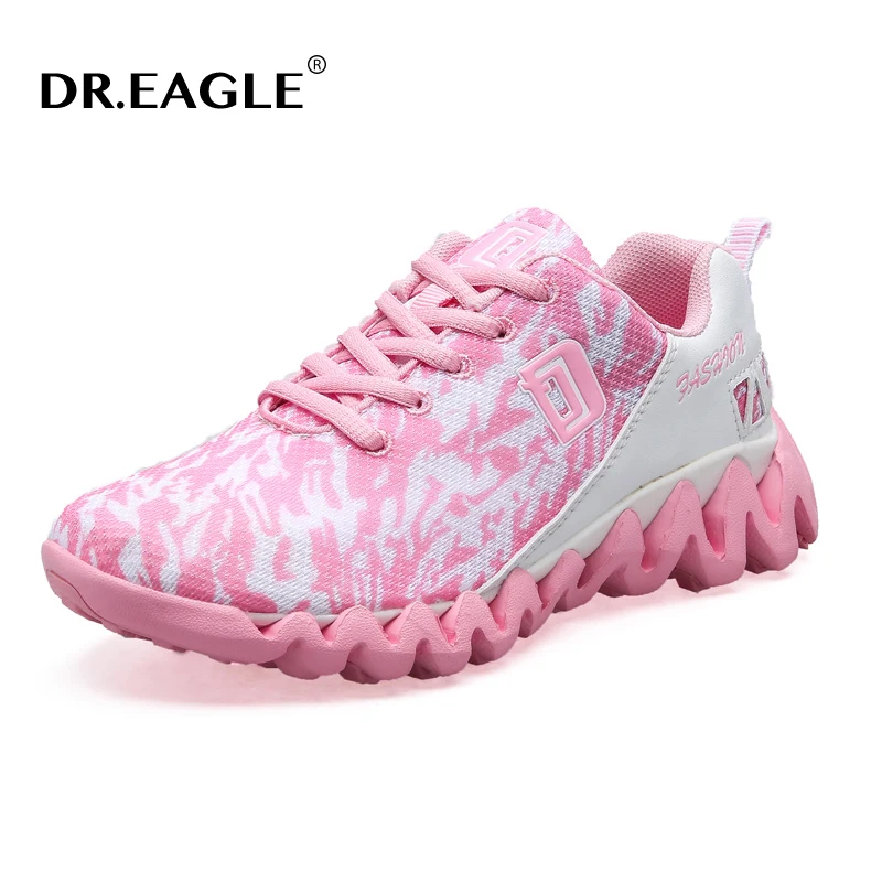 2017 Кроссовки Женская спортивная обувь дышащая супер легкая прогулочная