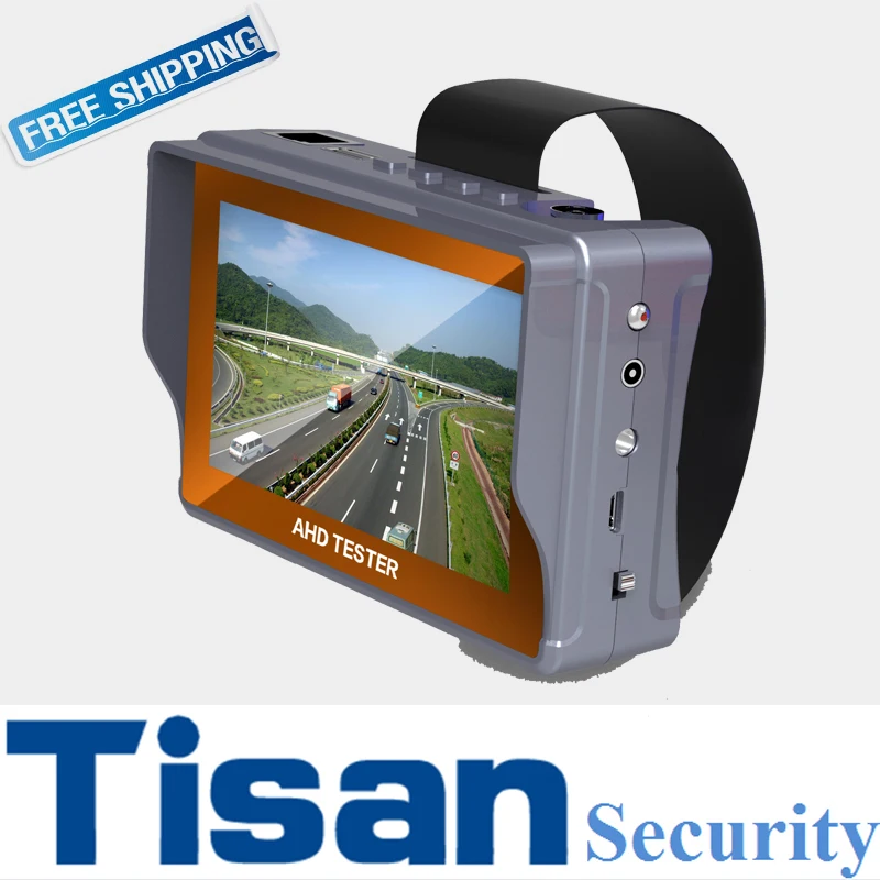 

New AHD Camera tester 4.3 inch TFT LCD Analog CVBS AHD CCTV tester monitor for security Analog camera
