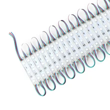 Светодиодный модуль 5050 RGB DC12V водонепроницаемый дизайн рекламы, СВЕТОДИОДНЫЙ знак, магазин баннер светодиодный модули 3 типа супер яркое освещение 20 шт