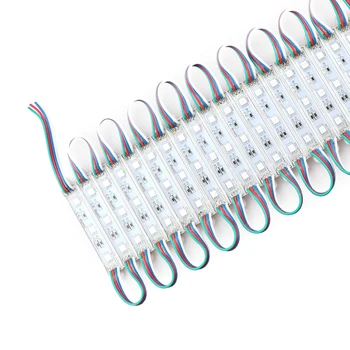 

LED Module 5050 RGB DC12V Waterproof Advertisement Design, LED Sign, Shop Banner LED Modules 3 Types Super Bright Lighting 20PCS