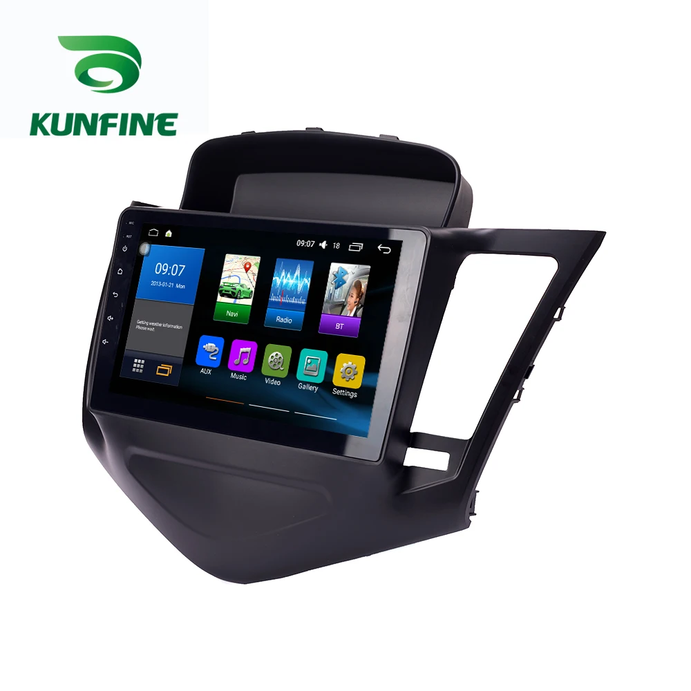  Octa Core 1024*600 Android 8.1 Car DVD GPS Navigation Player Deckless Car Stereo for Chevrolet Cruz