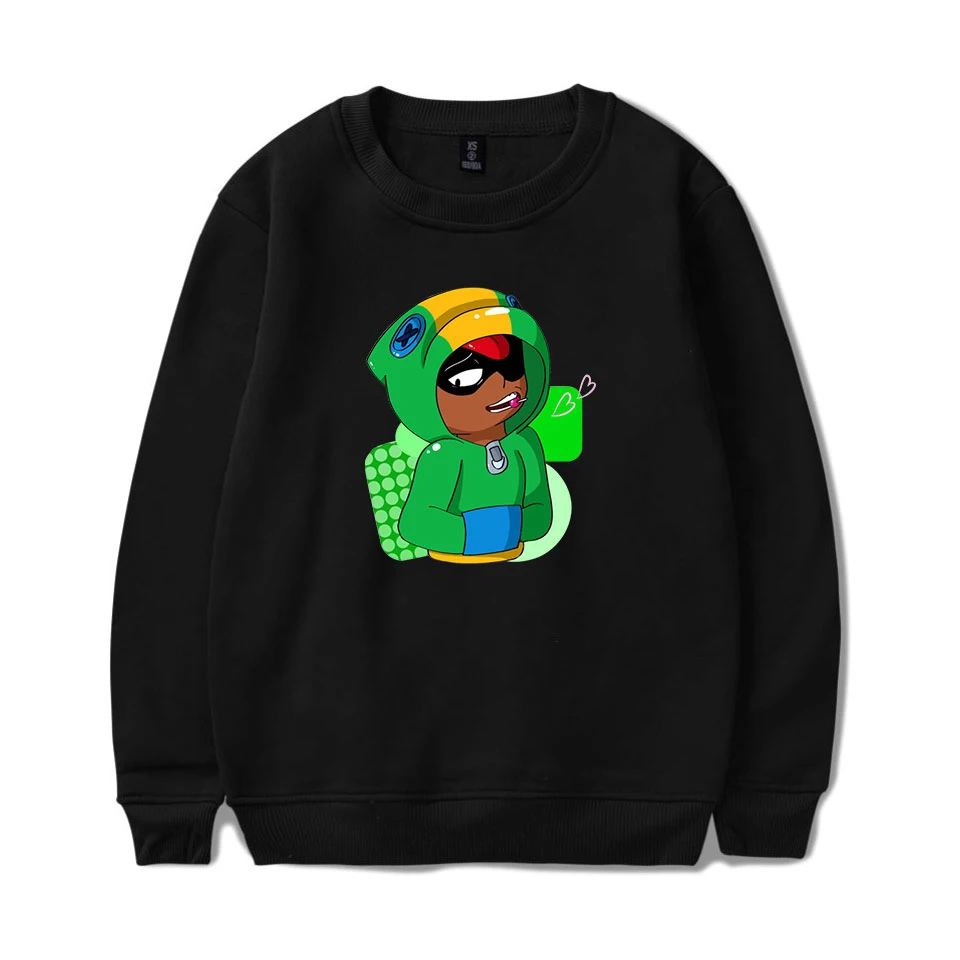 

BF 2019 New Game Print BRAWL STARS O-neck Sweatshirts Men/Women Pullover Plus Size Oversized Fashion Casual Cool Sweatshirt