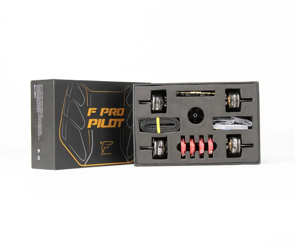 T-Motor F Pro Pilot Pack 4 шт. F60 PRO 3 1750KV F55A Pro II ESC FPV Гоночный комплект Фристайл