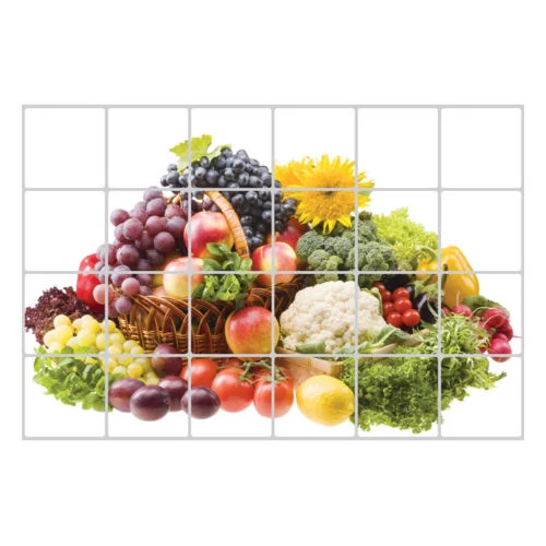 Kitchen Tiles Fruits Vegetables tile sticker fruit promotion-shop for promotional tile sticker Kitchen Tiles Fruits Vegetables tile sticker fruit promotion-shop for promotional tile sticker