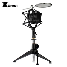 Металлическая настольная подставка для штатива с ударным креплением микрофон паук ветрозащитная головка для микрофона поп изоляция фильтра щит для MXL темп 3000 комплект 2006