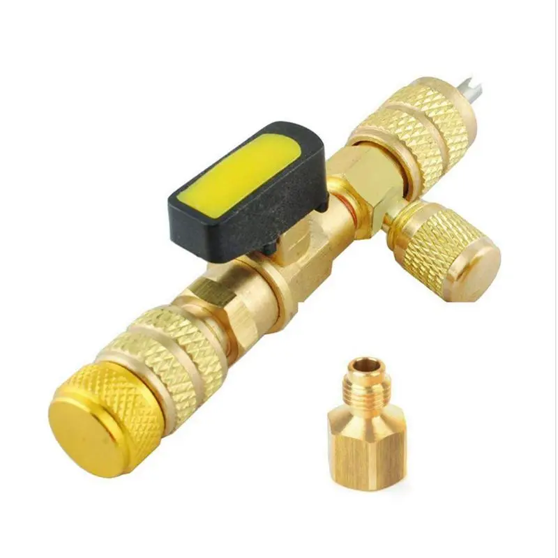 R410A R22 Dual Size SAE Port HVAC Valve Core Removal Installer Tool(No Gas Loss) |