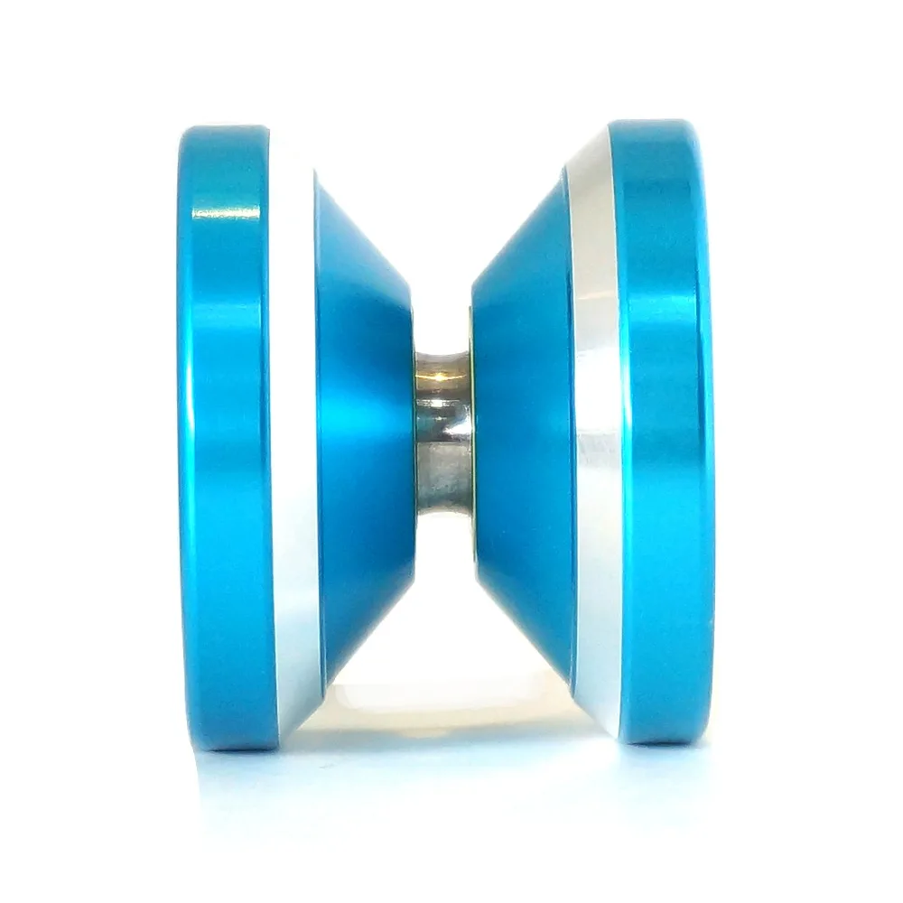 MAGICYOYO N8 Professional Unresponsive Yoyo, Aluminum Metal Undersized Yo-yo for Kids, 5 Strings, YoYo Bag, Glove as a Gift
