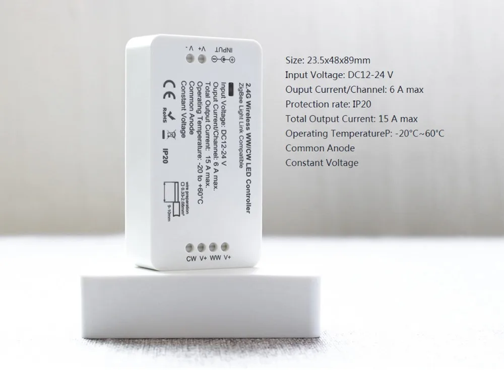 Светодиодный контроллер RGB+ CCT RGBW WWCW контроллер светодиодной ленты DC12/24 В линейный светильник Диммер приложение светодиодный контроллер