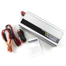 1500 Вт автомобильный инвертор 24 В постоянного тока до 220 В переменного тока модифицированный синусоидальный инвертор 50 Гц Автомобили Мотоциклы инверторы