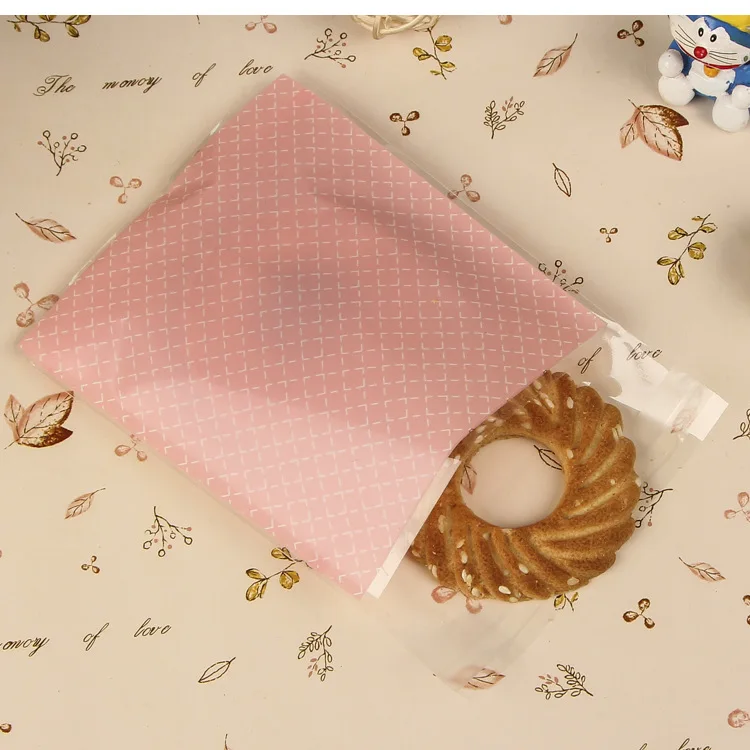 100 шт. пластиковые прозрачные пакеты для выпечки шоколадных конфет|candy bag|candy sweetbag