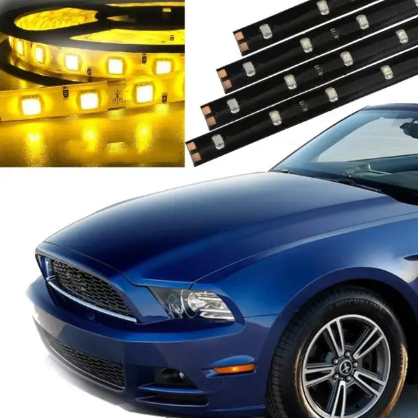 30 см 15 SMD автомобильный светильник нашивка полоска водонепроницаемый