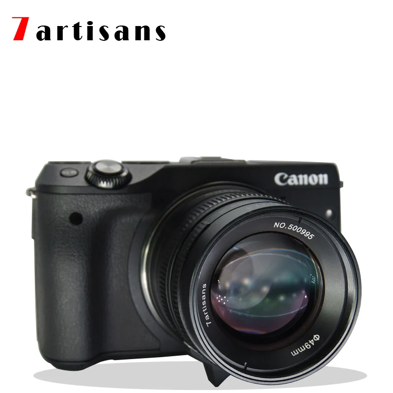 7 artisans 55mmF1. 4 Стандартный портретный микро объектив с большой апертурой для E mount FX