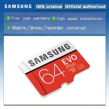 Продукт,, SAMSUNG EVO+, карты памяти, 64 ГБ, EVO plus U3, 128 ГБ, 256 ГБ, класс 10, Micro SD карта, 32 ГБ, 16 ГБ, microSD, UHS-I, TF карта