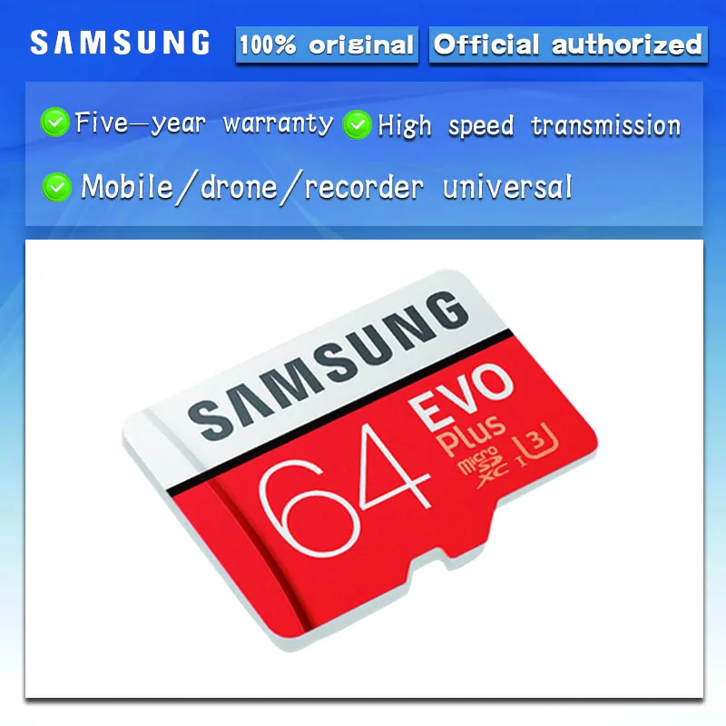 New product Original SAMSUNG EVO+ Memory Cards 64GB EVO plus U3 128GB 256GB Class10 Micro SD Card 32GB 16G microSD UHS I TF Card|original samsung evo|micro sd card 32gbsd card 32gb - AliExpress