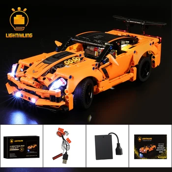 

LIGHTAILING LED Light Kit For Technic Series Chevrolet Corvette ZR1 Building blocks light set Compatible With 42093