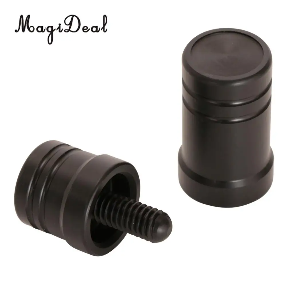 

MagiDeal High Quality Plastic 5/16 x 18 Joint Protectors for Fun Indoor Board Game Billiard Pool Cue Stick - 2 Piece Set Black