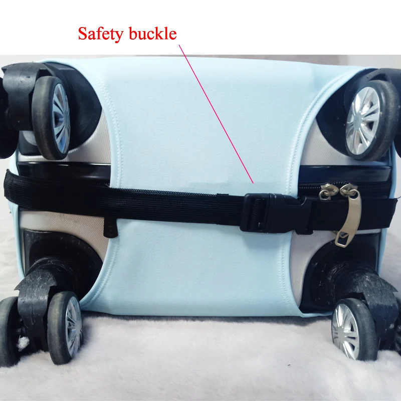 Эластичный Защитный чехол для багажа, защитный чехол для чемодана, чехлы на колесиках, Чехлы, 3D аксессуары для путешествий, детектива Пикачу