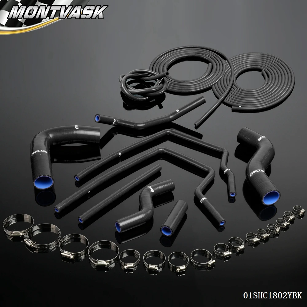 Gplus Silicone Hose+ Vacuum Hose Kit For Subaru Impreza GC8 GF8 STI