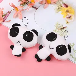 Супер горячая новинка-Lover Panda 10 см плюшевые игрушки, брелок кольцо для ключей подвесные плюшевые игрушки, свадебный подарок панда плюшевая