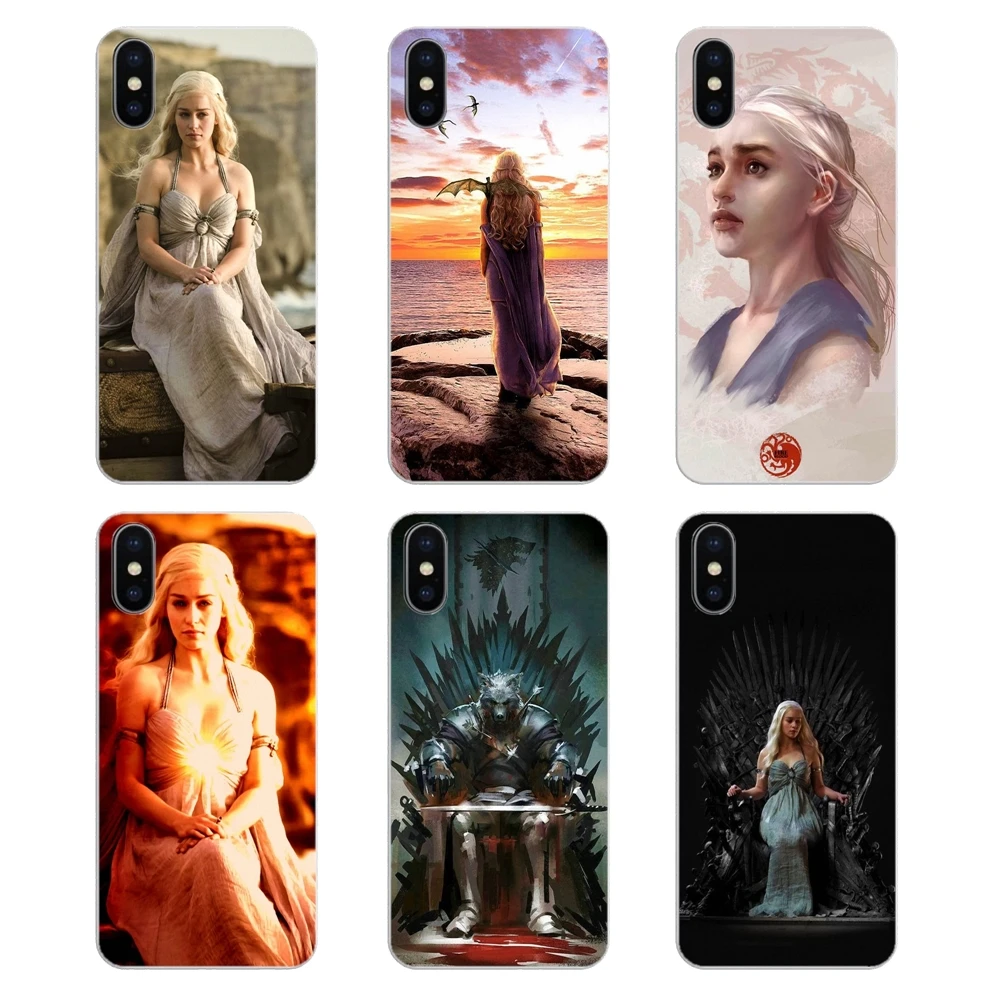 Прозрачный чехол из ТПУ для Samsung Galaxy A5 A6 A7 A8 A9 J4 J5 J7 J8 2017 2018 Plus Prime Games of Thrones Targaryen Poster |
