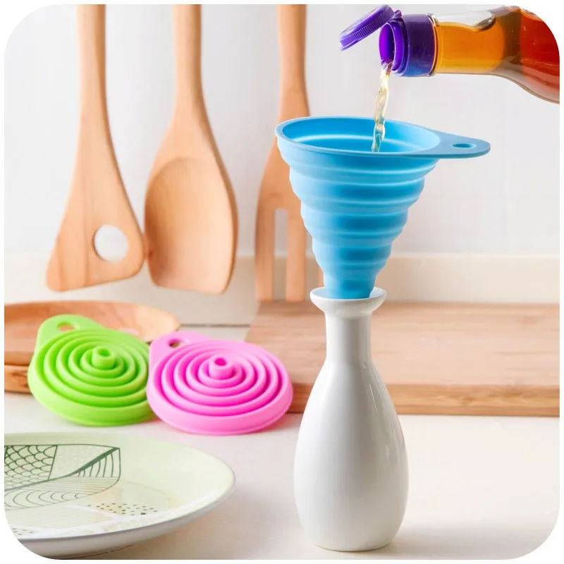 Food-grade-silicone-folding-telescopic-long-neck-funnel-creative-household-liquid-dispensing-mini-funnel-K4428 (1)