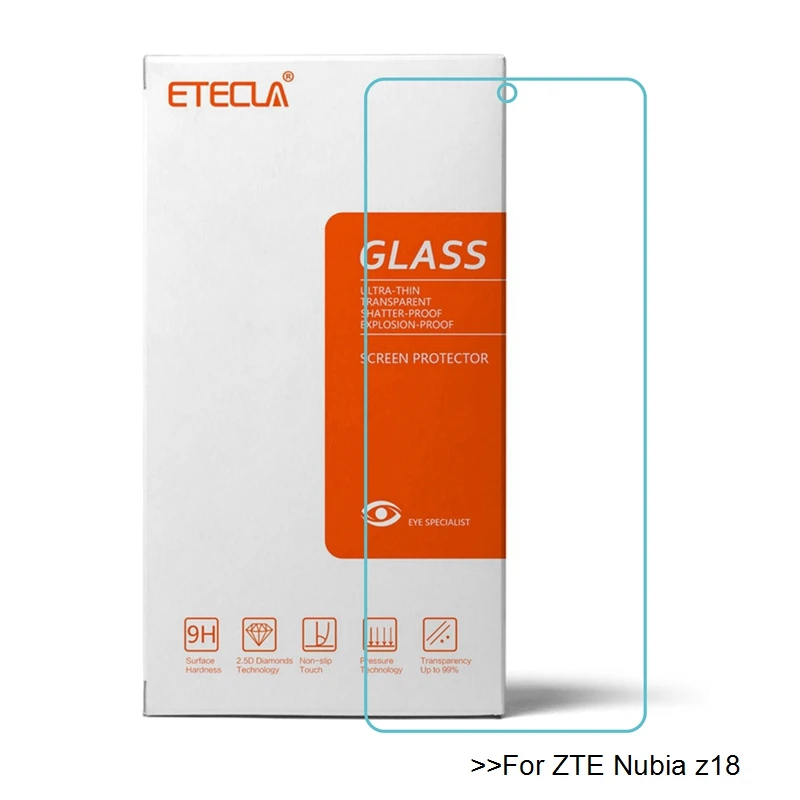 For ZTE Nubia Z18 Glass Tempered On Z 18 Screen Protector Premium Protective 9h Film | Мобильные телефоны и аксессуары