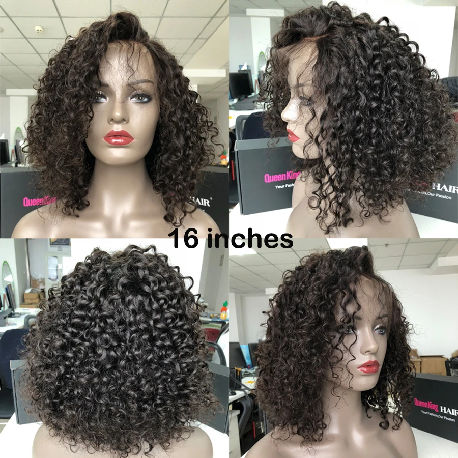 16 curly bob wig show 