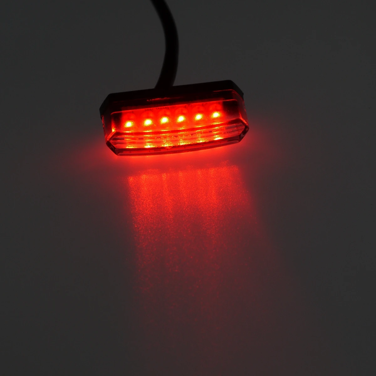 Eonstime 12V Универсальный мотоцикл задний тормоз 6LED стоп сигнал Лампа для грязи
