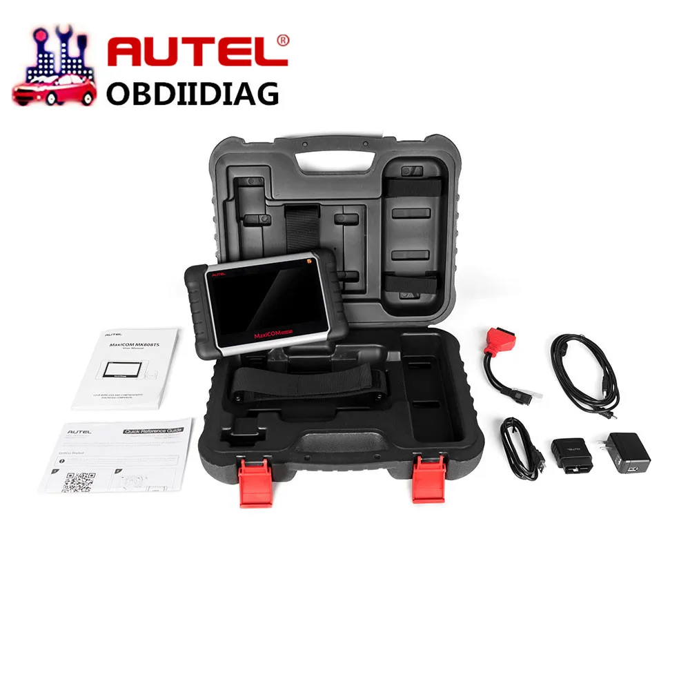 

Autel MaxiCOM MK808TS Auto TPMS Relearn Tool (=MK808+TS601) with superior special functions Oil Reset, EPB , SAS , BMS , DPF