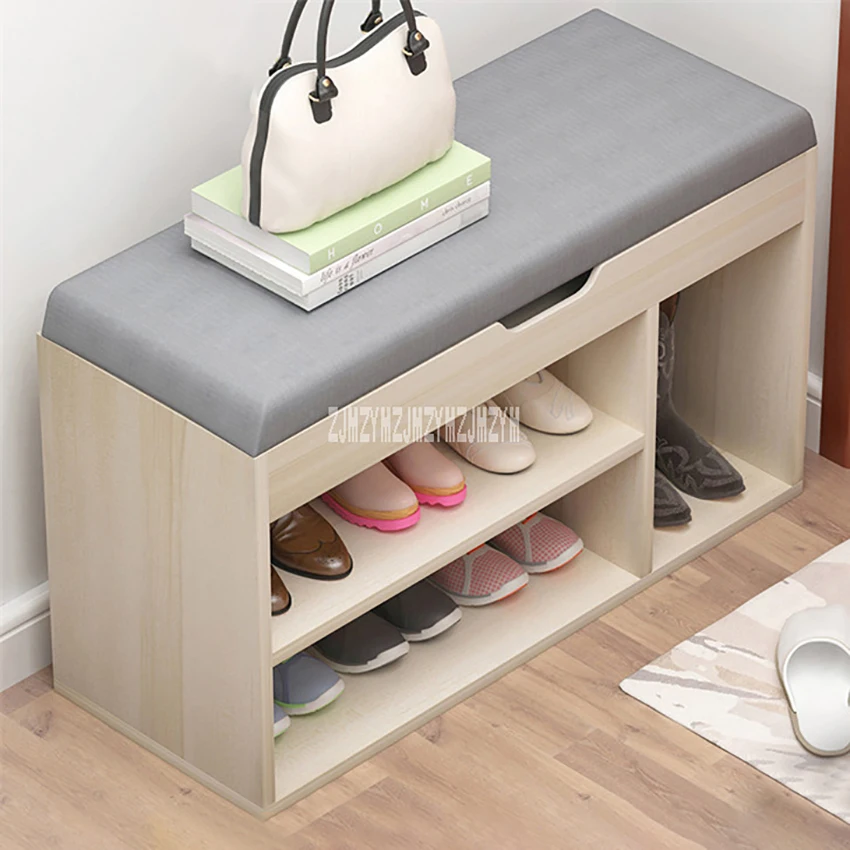 ZCXJ деревянный стеллаж для обуви для гостиной, стул для хранения обуви, простая сменная скамья для обуви, современный органайзер для обуви с выдвижным ящиком, шкаф для обуви