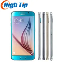 Samsung Galaxy S6 G920F S6 Bord G925F G925P Original Débloqué Mobile Téléphone Octa Core 32 GB ROM 16MP 5.1 “Android Rénové