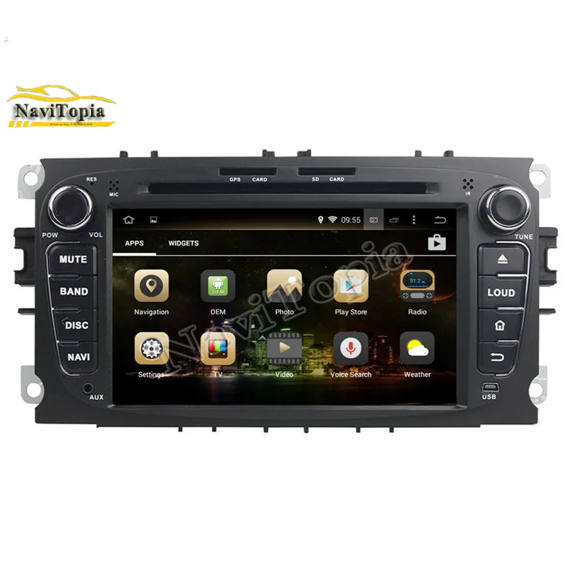 Cheap Octa Core 4G RAM 64G ROM Android 9.0 Car DVD Multimedia Player for Ford Focus 2008-2011 for Ford Mondeo 2008-2011/S-MAX/Connect 8