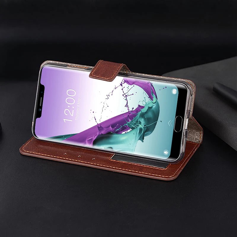 Защитный чехол с откидной крышкой Для Doogee Y7 Plus Роскошный фоторамкой из