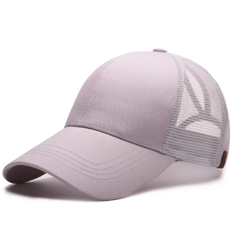 Women Summer Ponytail Baseball Cap Ladies Messy Bun Adjustable Sport Hat Camouflage Woman's Outdoor Snapback Mesh Caps CP0004 (11)