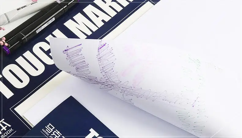 Mark Pen Book Professional Marker Pen Drawing Book Marker Sketchbook A4 Mark Pen Book Professional Marker Pen Drawing Book Marker Sketchbook A4