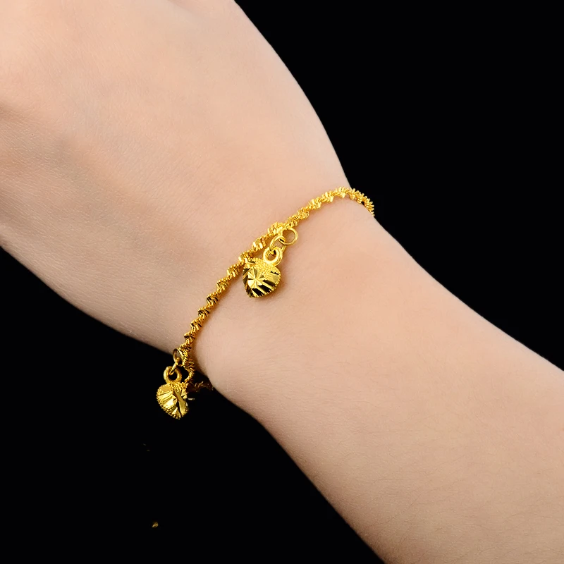 Beautiful floral design bracelet - South India Jewels