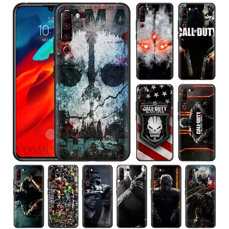 

cool Call of Dutys Superheroes Case for Lenovo Z6 Pro 5G Youth Lite Black Silicone Housing Phone Cover Z6Lite Z6Youth Z6Pro5G