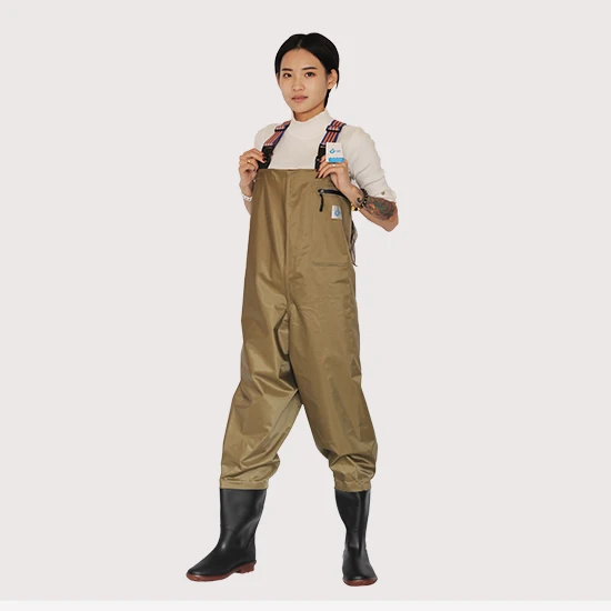 

Fly Fishing Stocking Foot waterproof and breathable chest waders Rafting Fishing Waders chest waders for hunting Pants for Men