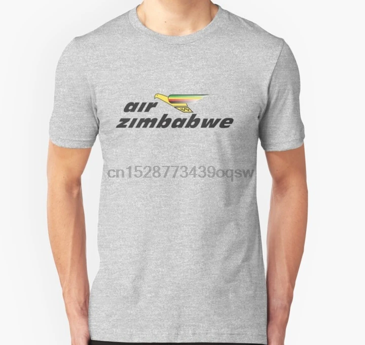Мужская футболка с коротким рукавом Air zimbabu унисекс Топы Женская