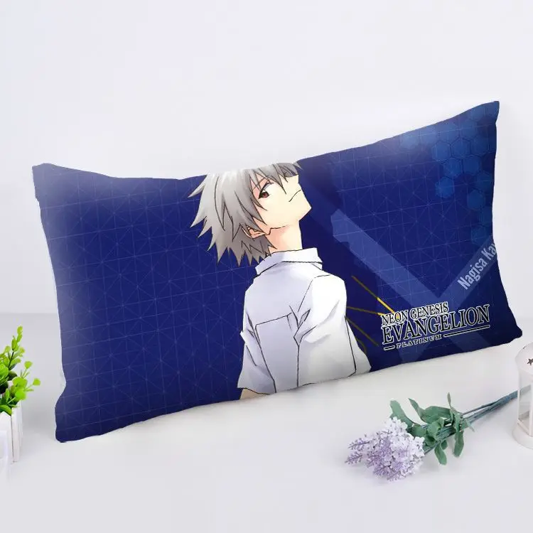 

Hobby Express Evangelion Dakimakura Anime Cushion Case Rectangle Pillow Cover RPC23
