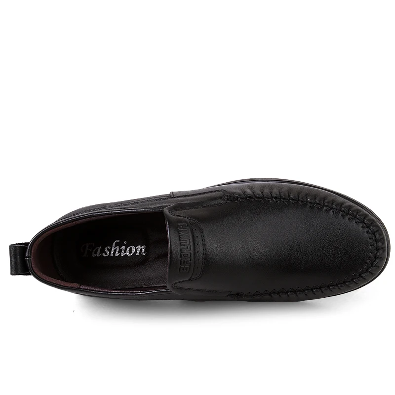 Mocassins Été Respirant Appartements La Hommes Printemps Vache Main Chaussures 2018 D'affaires De Nouveau Cuir 6200black Décontractée En Richelieu Zapatos À thdBsQrxC