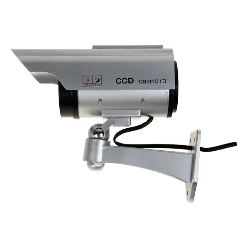 COTS-4 X CCTV TELECAMERA FINTA пустышка открытый DA SORVEGLIANZA профессиональная видеокамера беспроводной, светодиодный NEGOZIO Открытый/крытый