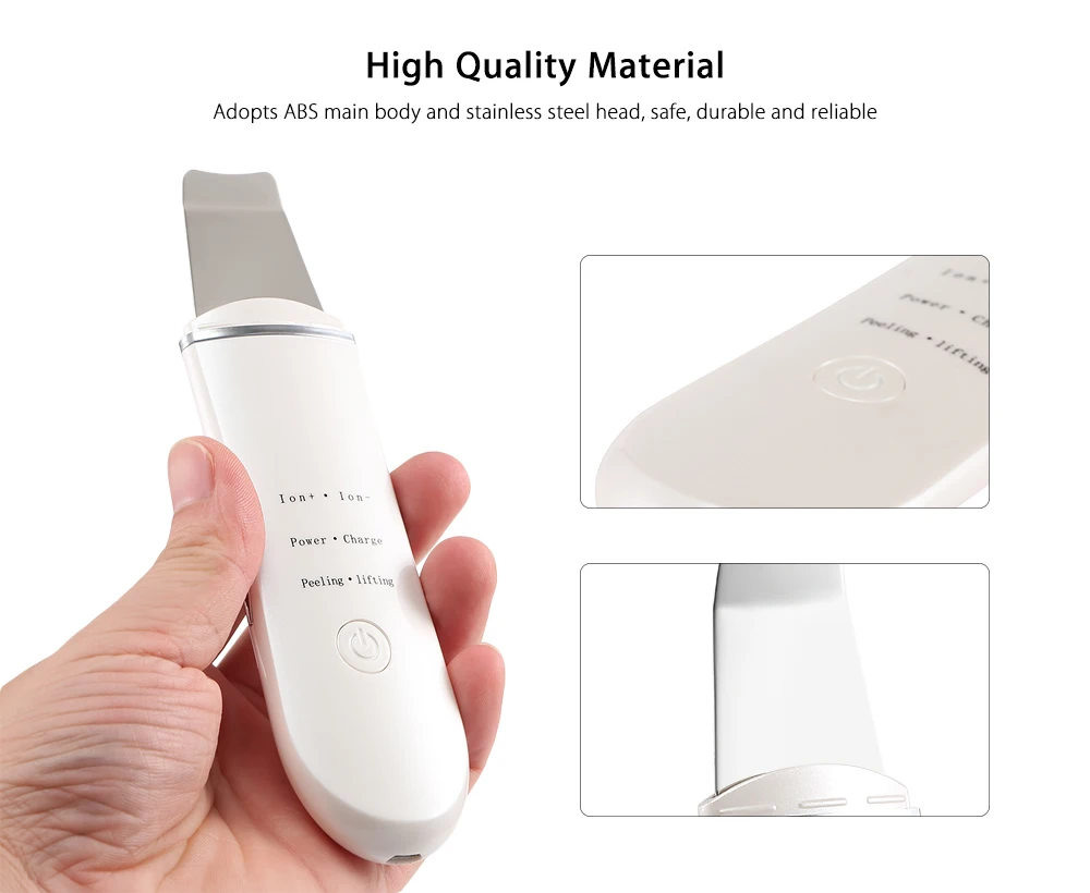 Miqmi Nova Tecnologia Facial Cleaner Peel Vibração Remoção Cravo Esfoliante Poro Rosto Beleza Equipamentos 2020 9 Utensílios de cuidado facial