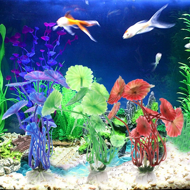 

New Arrival Aquatic Plants Fish Tank ation Artificial Home naments Aquarium Landscape