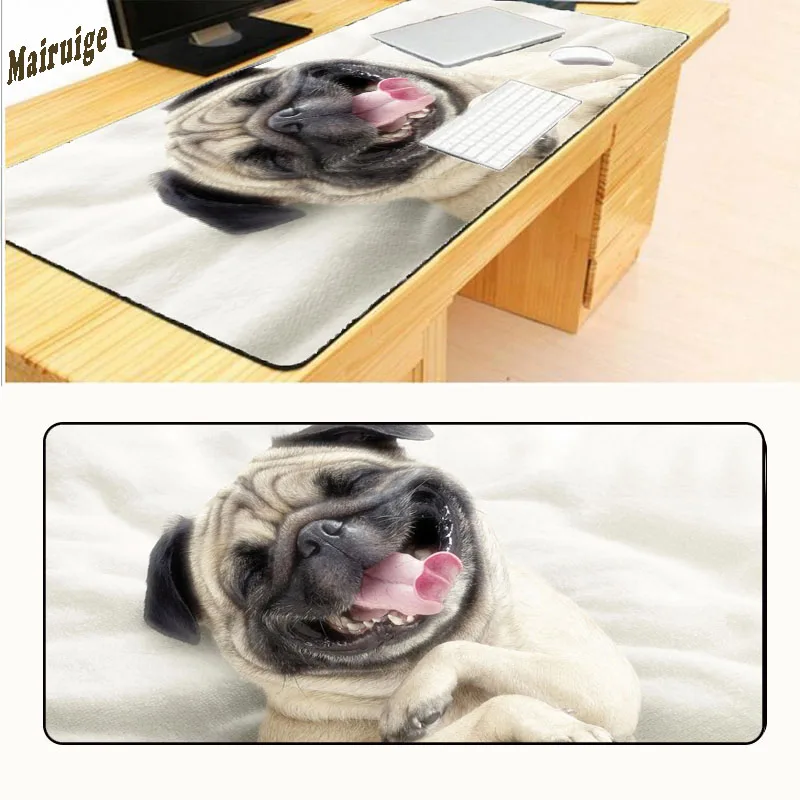 

Mairuige 400*900 Dog Cute Pad To Mouse Notbook Computer Mousepad Gaming Gamer To Laptop Keyboard Mouse Mats Overlock Mouse Pad