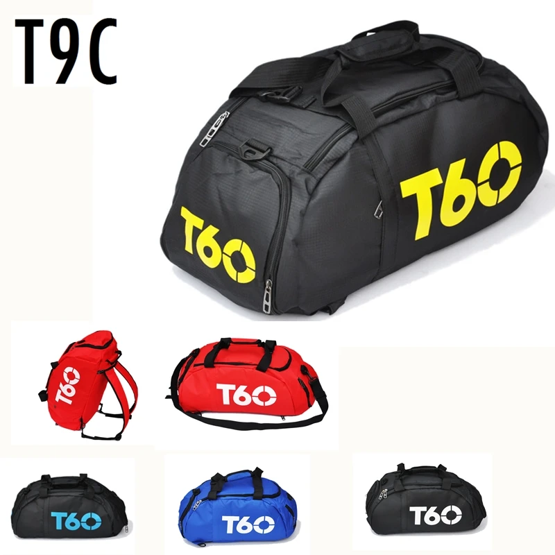 Multi-use Portable Shoulder Sports Bag Gym Backpack Separated Shoes Storage Fitness Bags Men Women Travel Daypack Sport Bag T60