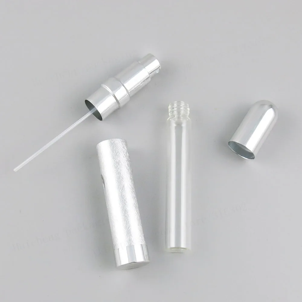 12cc alumínio perfume névoa pulverizador recipientes