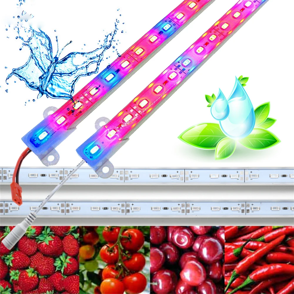 

RAYWAY LED Grow Light Bar Waterproof 5pcs 50cm 5630SMD DC12V Red Blue Aquarium Light Plants Hydroponic flower growing Lamp