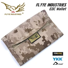 Militech Flyye армейский кошелек EDC мужской кошелек для путешествий держатель для кредитных карт Cordura военный кошелек натуральная качественная сумка для денег протектор